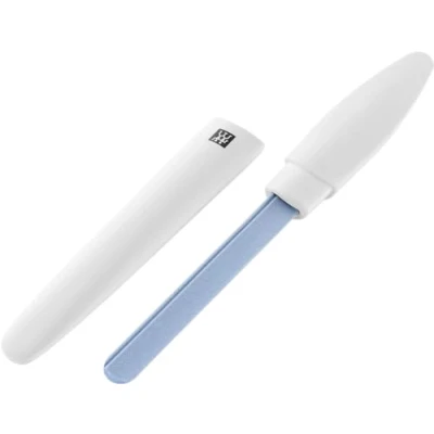 Image of ZWILLING Ceramic Nail File (Coarse and Fine Grained Surfaces for Sensitive Nails with Protective Cap) Premium White 170mm