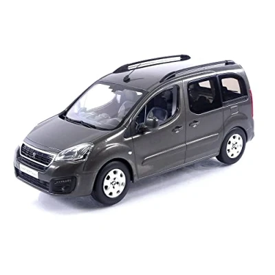 Image of Norev NV184894 1:18 Peugeot Partner 2016 Moka Brown Collectable Model, Multi