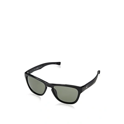 Image of Lacoste Rectangle Unisex Black Green Sunglasses One Size