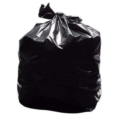 Image of 2Work Light Duty Refuse Sack Black (200 Pack)