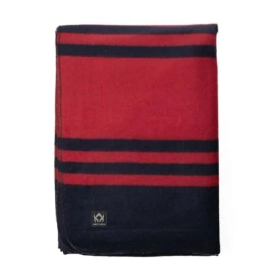 Image of Arcturus Rainier Wool Blanket 4.5lbs Warm, Heavy, Washable, Large Great for Camping, Outdoors, Survival &amp; Emergency Kits (Lava Canyon)