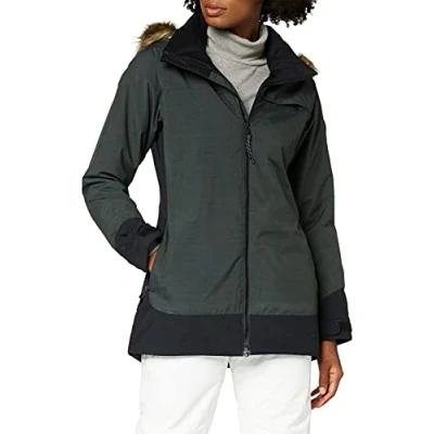 Image of Burton Lelah Jacket True Black Heather/True Black, XX Small