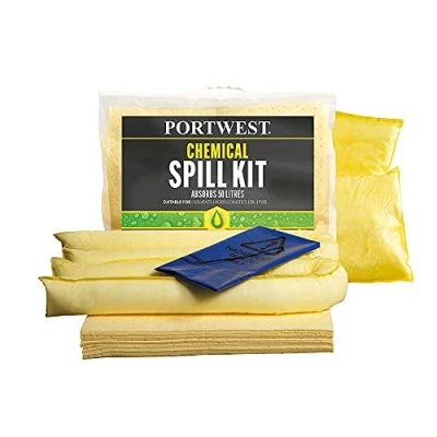 Image of Portwest 50 Litre Chemical Kit Yellow