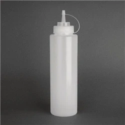 Image of Vogue Clear Squeeze Sauce Bottle 35oz