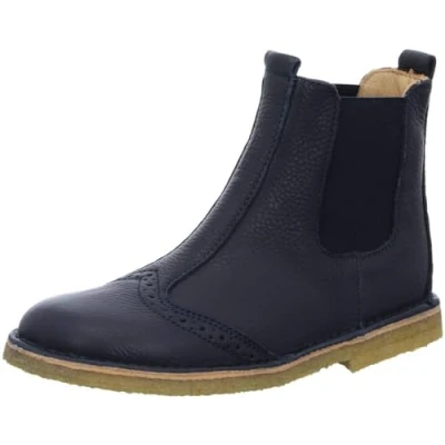 Image of Bisgaard Unisex Kids Nori Chelsea Boots, Blue (Navy 600), 29 EU