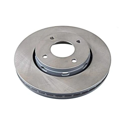 Image of 4544210312, A4544210312 Brake disc FEBI BILSTEIN 44120 Front Axle 281mm 26mm 4 Hole 114,3mm internally vented Coated MITSUBISHI: COLT 6
