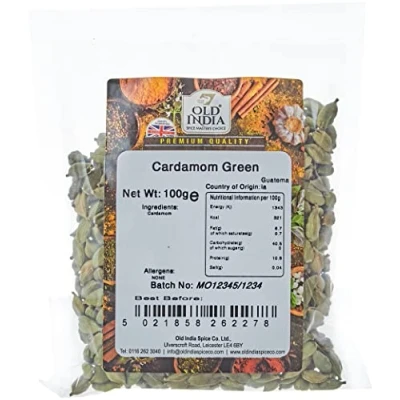 Image of Old India Cardamom Green 100g