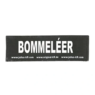 Image of Interchangeable Patches, 1 pair, BOMMELÉER, Size: Small, Black