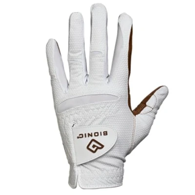 Image of BIONIC Womens Relax Grip 2.0 Left hand Golf Glove Caramel L