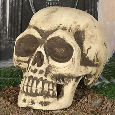 Image of Fiestas Guirca Party Garland Skull Halloween in Foam, Colour, 26278