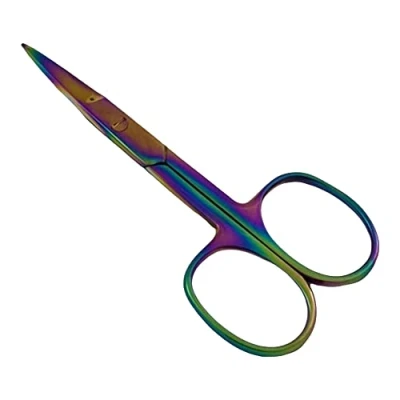Image of Beauty+ Nail Scissors 9CM, Multi Color, Cuticle, Nail, Baby Scissors, Eyebrow (Straight)