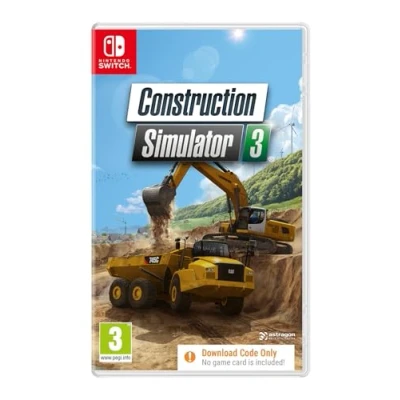 Image of Construction Simulator 3 Console Edition (Download Code in Box) Switch