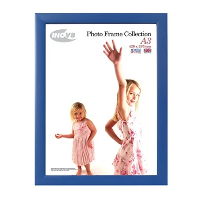 Image of Inov8 British Made Picture/Photo Frame, Value Royal Blue A3, Single