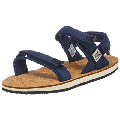 Image of Jack Wolfskin Women&#039;s Ecostride 2 Sandal W, Blue Cork, 7 UK