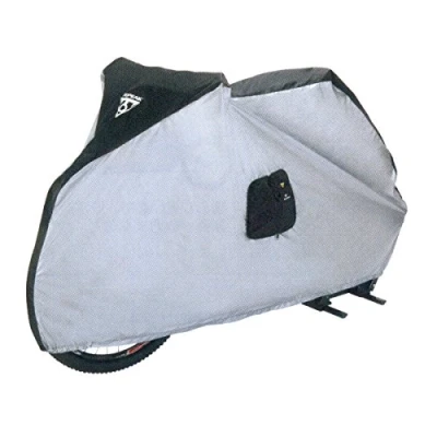 Image of Topeak Unisex Bike Cover, Black/Silver, One Size UK