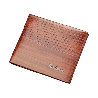 Image of MWAYOYTE Wallets Mens Wallets, Pu Leather For Men, Bifold Card Wallet Minimalist Holder light Coffee