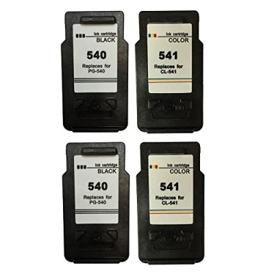 Image of Ink Jungle 2x PG 540 Black &amp; CL 541 Colour Remanufactured Cartridges For Canon PIXMA MG3650 Inkjet Printers