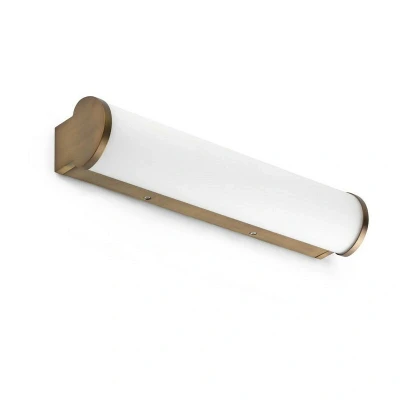 Image of Danubio Integrated LED Bathroom Over Mirror Light Bronze, 2700K, IP44
