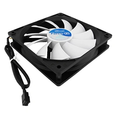 Image of AABCOOLING Silent Force Fan 12 and Efficient 120mm with 4 Anti vibration Pads, PC Fan, Case 12V, Quiet 12.9 dB(A), 57 CFM, 1100 RPM