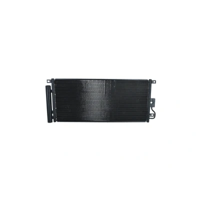 Image of 1850274, 1850336, 42828834, 95026337 Condenser NRF EASY FIT 350227 with gaskets/seals dryer 11,8mm 8,7mm Aluminium 640mm