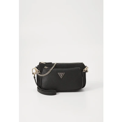 Image of GUESS Women&#039;s Noelle Ii Double Pouch Crossbody, Black, One Size
