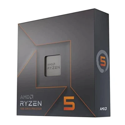 Image of AMD Ryzensets 5 7600X Processor (integrated radeon graphics, 6 cores/12 threads, 105W TDP, AM5 socket, 38MB cache, up to 5.3 GHz max boost, no cooler)