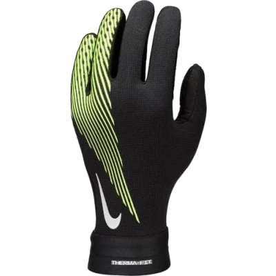 Image of Nike Kids Academy Thermafit Ho24 Goalkeeping Gloves Black/Black/Volt S