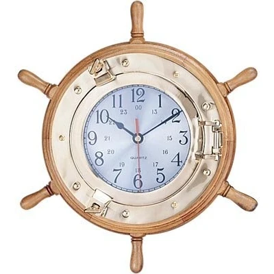 Image of Wheel 13 &quot;Porthole Ship Clock