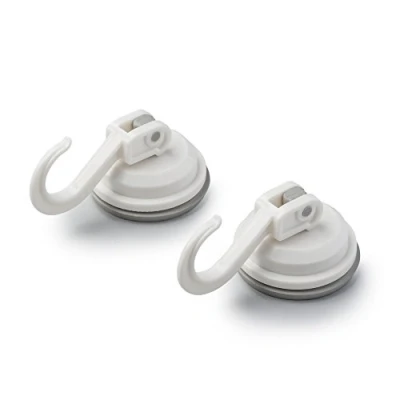 Image of Zeal Suction Hooks, White, Medium