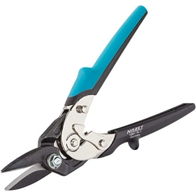 Image of HAZET 1961R 1 260 mm Sheet Metal Profile Snips Multi Colour