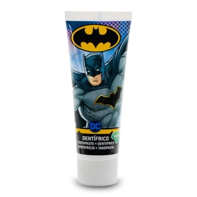 Image of Batman Mint Flavour Kids Toothpaste with Fluoride &amp; Calcium for Healthy Gums, Children 3+ Years, 75ml