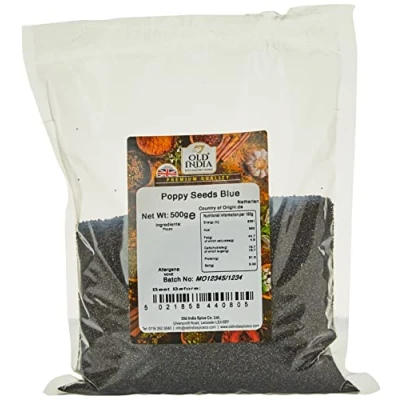 Image of Old India Poppy Seeds Blue 500g