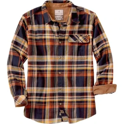 Image of Legendary Whitetails Men&#039;s Buck Camp Flannels Long Sleeve, Homestead Plaid, Large Tall