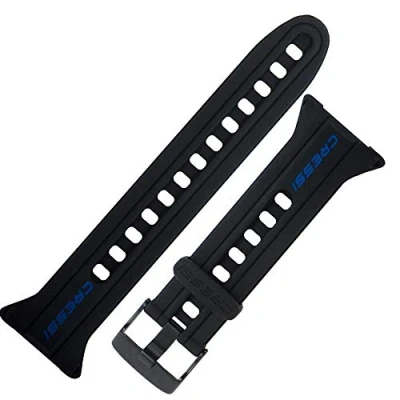Image of Cressi Crg1B Unisex Adult Strap for Goa Dive Computer Wrist White/Black, Uni