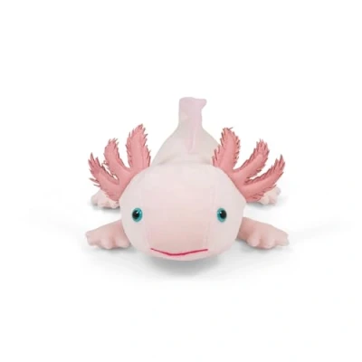 Image of Tobar 38732 ANIMIGOS World of Nature Axolotl Plush Toy, Pink