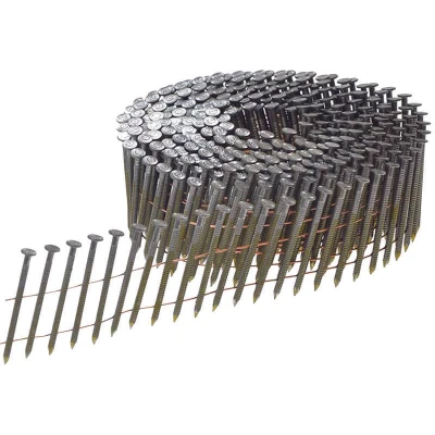 Image of Bostitch Bright Ring Shank Coil Nails 3.1 x 65mm (Pack 5400) BOSF310R65Q
