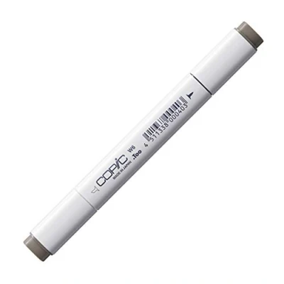 Image of Copic Classic Coloured Marker Pen (T 1) Toner Gray No.1, For Art &amp; Crafts, Colouring, Graphics, Highlighter, Design, Anime, Professional Beginners, Supplies Colouring Books