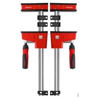 Image of BESSEY KRE30 2K OH KRE Twin Pack clamp, Red/Silver