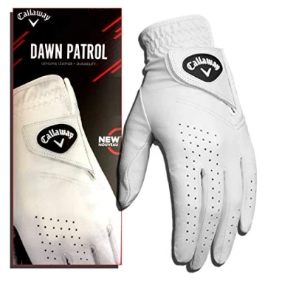 Image of CALLAWAY Women&#039;s Golf Gloves Dawn Patrol Right Hand, Large, White