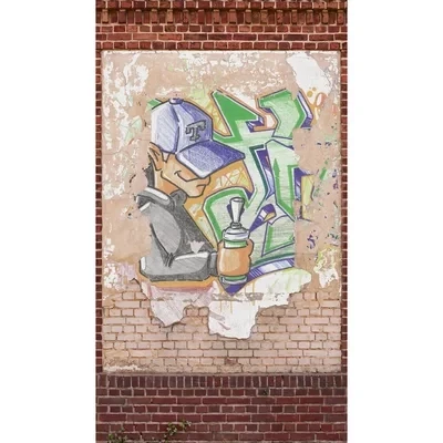 Image of Metropolitan Stories Mural Graffiti Kid 392411