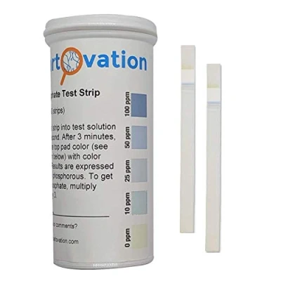 Image of Phosphorus and Phosphate Detection Test Strips, 0 100 ppm [Vial of 50 Strips]