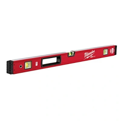 Image of Milwaukee 4932459065 80 cm Redstick Backbone Magnetic Level Red/Black