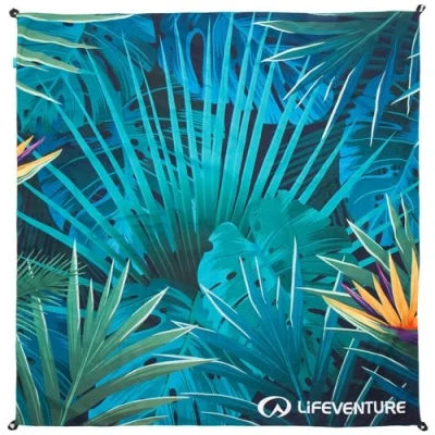 Image of Lifeventure Printed Picnic Blanket, Waterproof, Sandproof, Ideal For Park, Camping And Beach