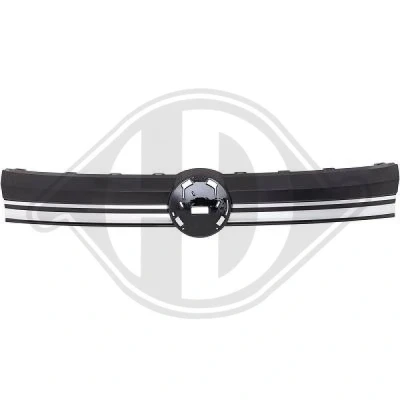 Image of 2K7853651AN0R, 2K7853651ANOR Radiator Grill DIEDERICHS 2298641 chrome/black