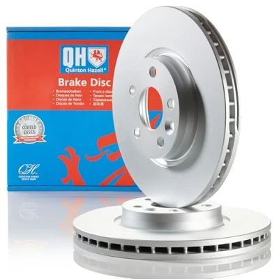 Image of LR000571, LR007055, LR068925 Brake disc QUINTON HAZELL BDC5524 300mm 28mm 5 Vented VOLVO: V60 I, S80 II, V70 3, LAND ROVER: Range Rover Evoque