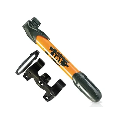 Image of Zefal Unisex&#039;s Mini Jet Light Pump, Orange, Small