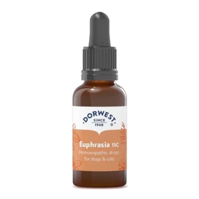 Image of Dorwest Herbs Euphrasia 15C Homoeopathic Liquid Remedy for Dogs &amp; Cats 15ml