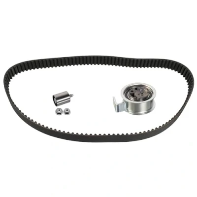 Image of 038198119, 38198119 Timing belt kit FEBI BILSTEIN 24706 120 with rounded tooth profile AUDI: A6 C5 Avant, A4 B5 Saloon