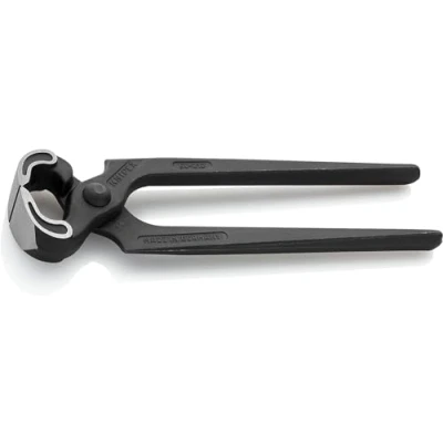 Image of Knipex Carpenters&#039; Pincers black atramentized 210 mm (self service card/blister) 50 00 SB
