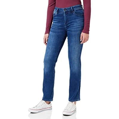 Image of Mavi Women&#039;s Kendra Jeans, Blue (Indigo Sateen Str 28925), 32W x 28L